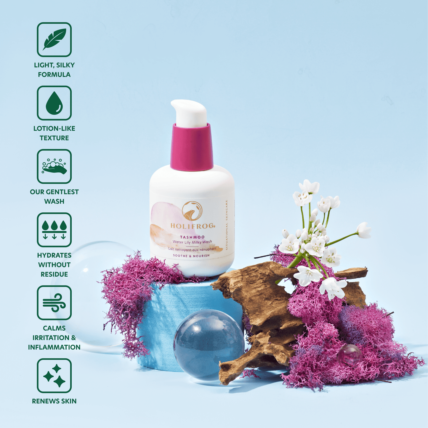 Tashmoo Amino Hydrating Milky Cleanser Retail IDF