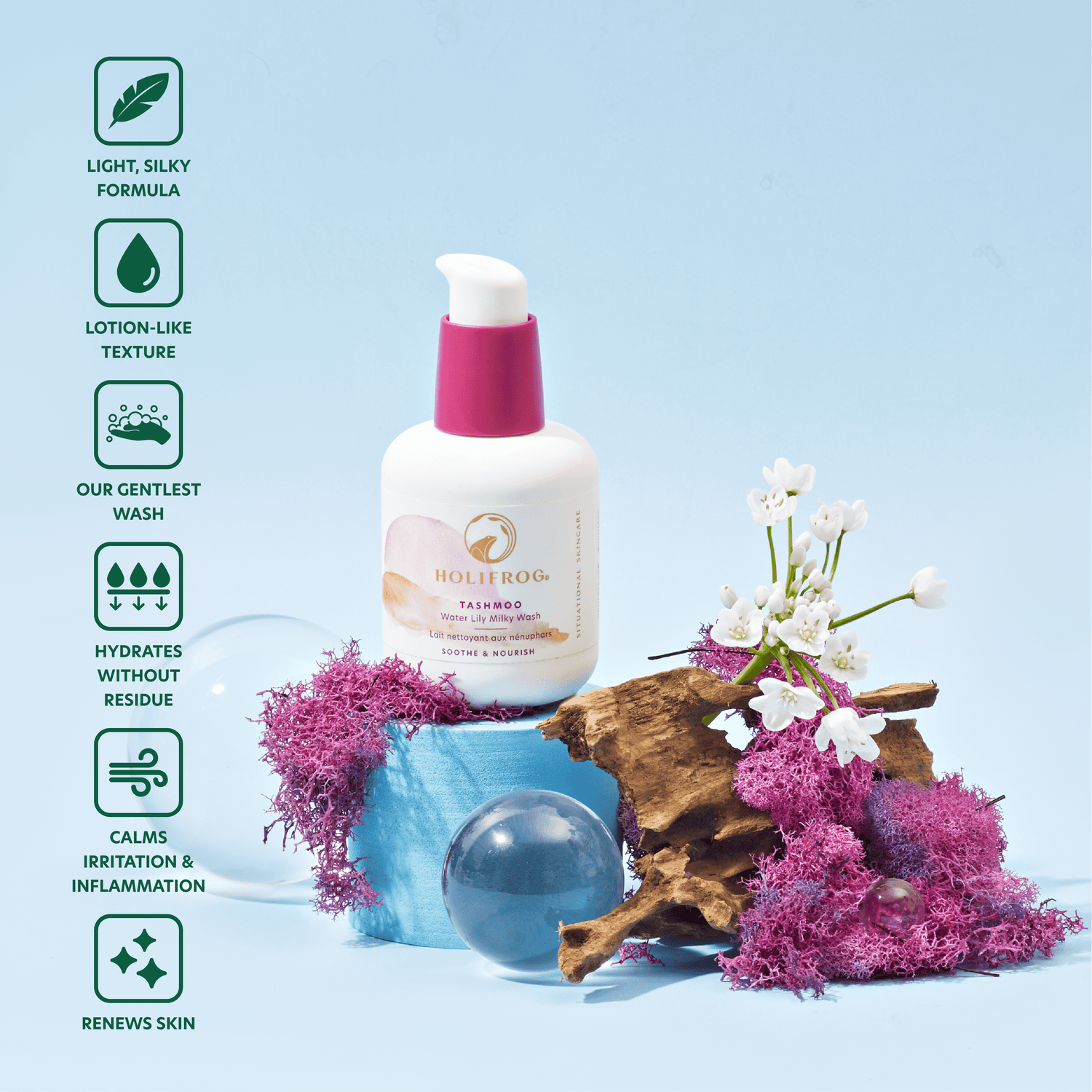 Tashmoo Amino Hydrating Milky Cleanser Retail IDF