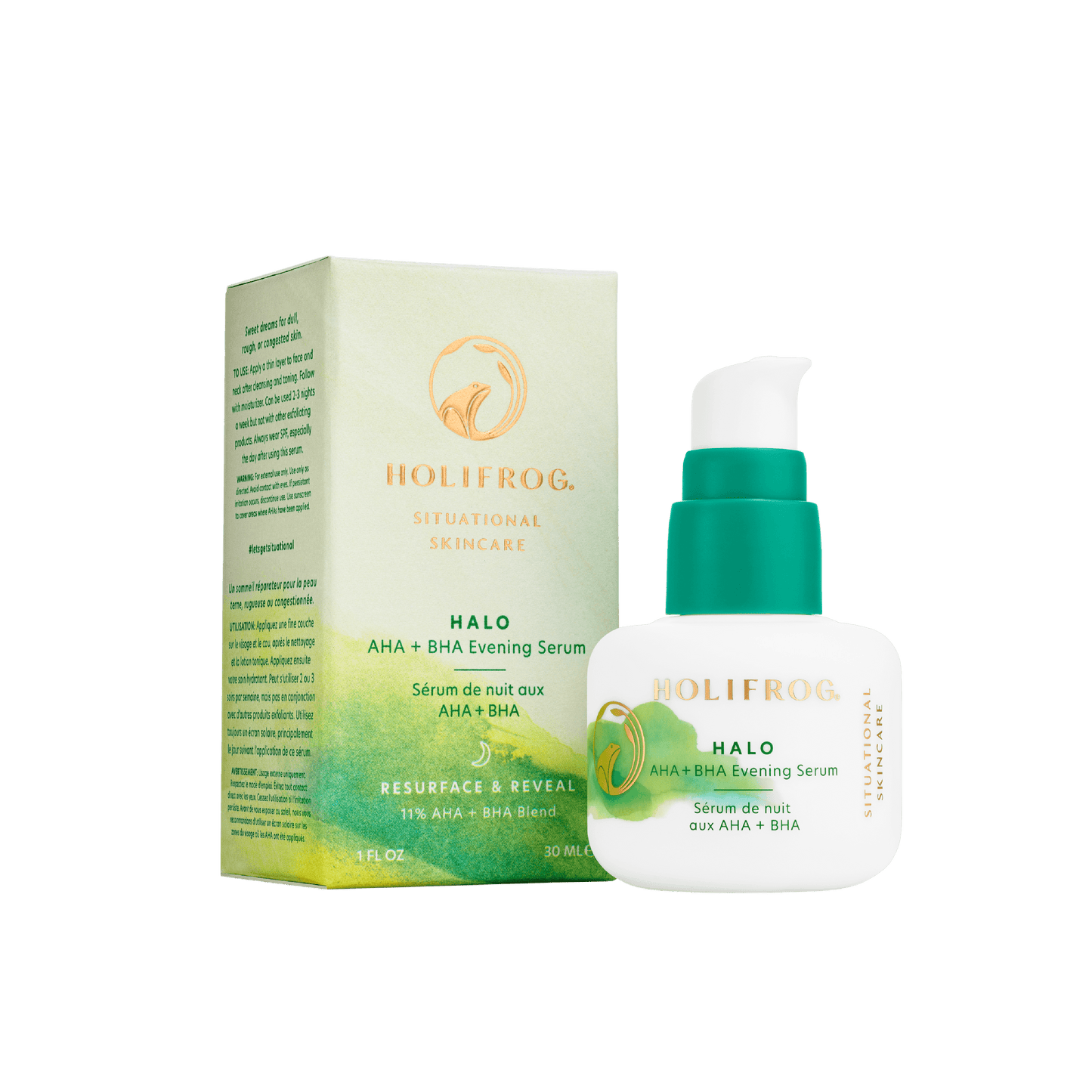 Halo AHA + BHA Evening Serum Retail IDF