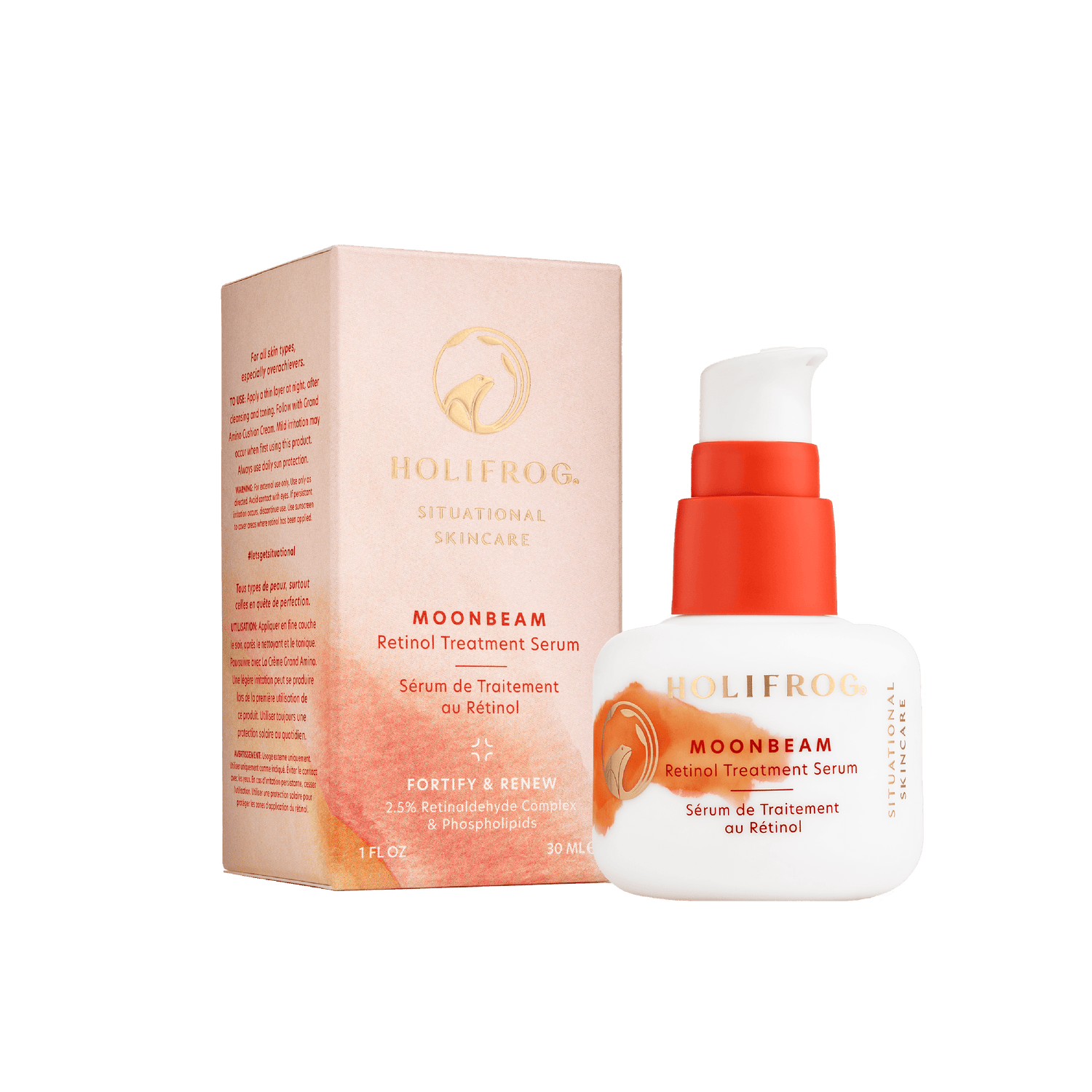 Moonbeam Retinol Treatment Serum HoliFrog