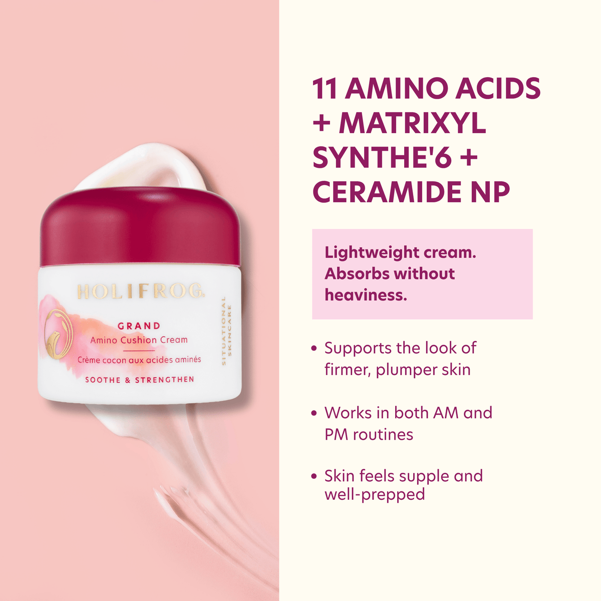 Grand Amino Cushion Cream Retail Holifrog 