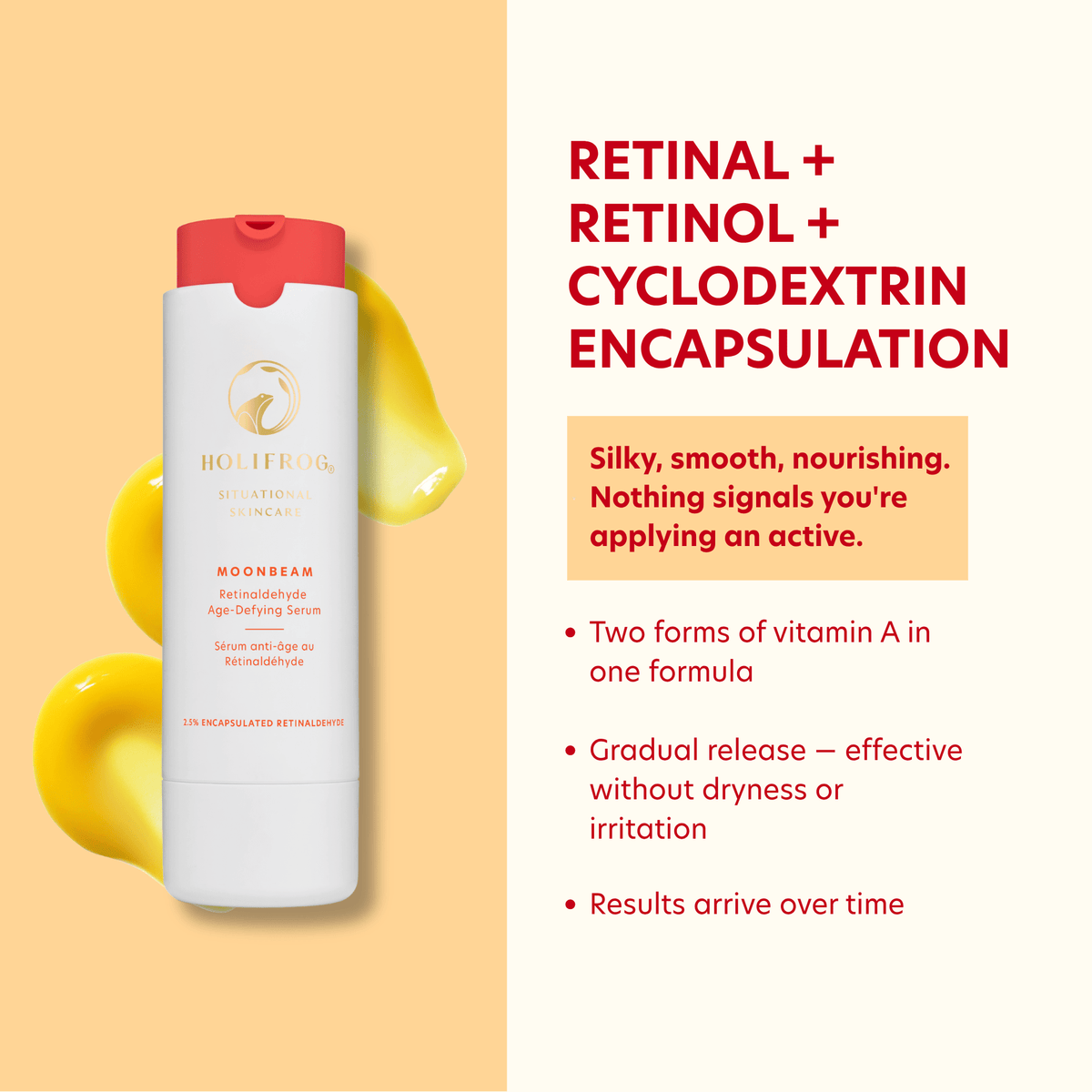 Moonbeam Retinaldehyde Age-Defying Serum Retail HoliFrog 