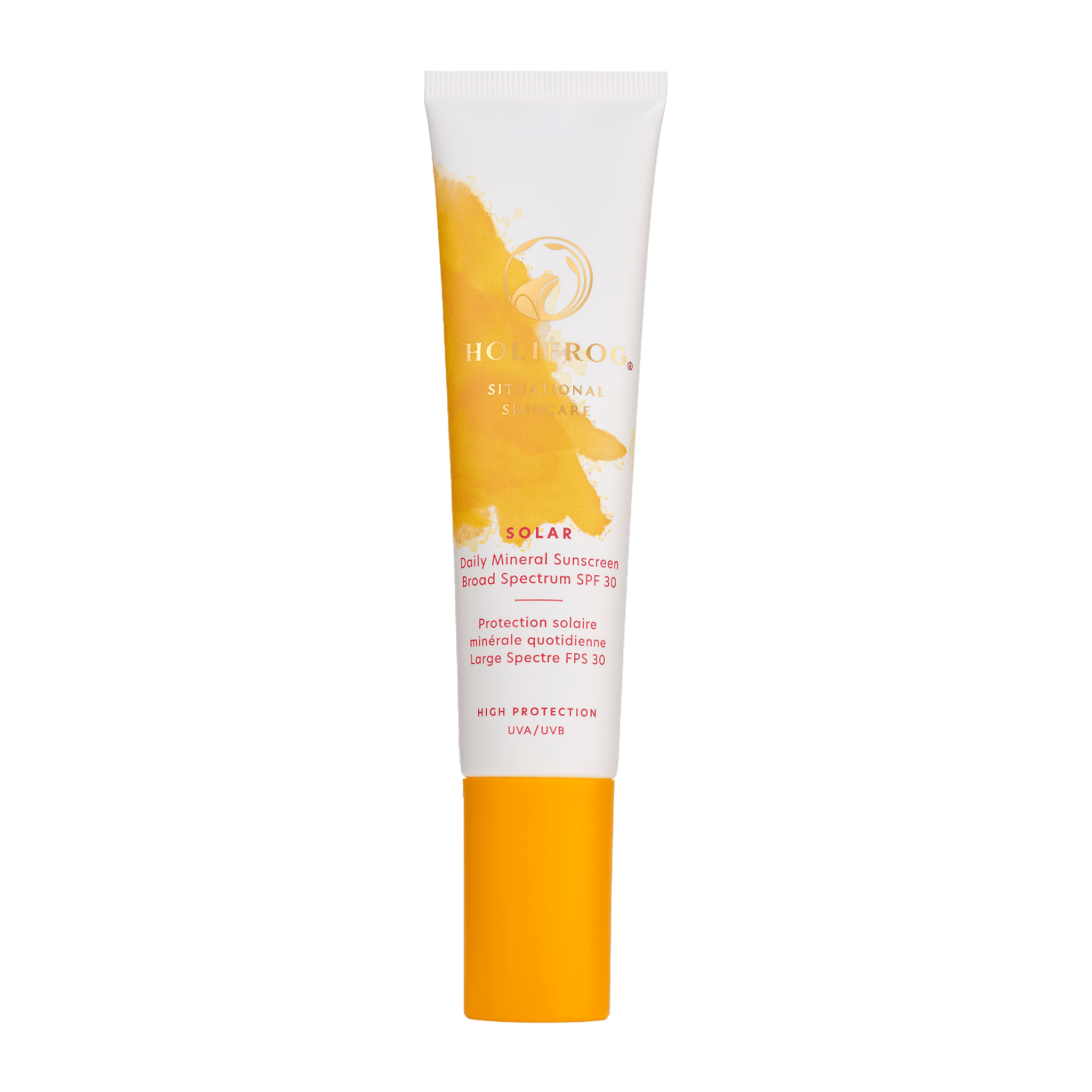 Solar Daily Mineral Sunscreen Broad Spectrum SPF 30 HoliFrog