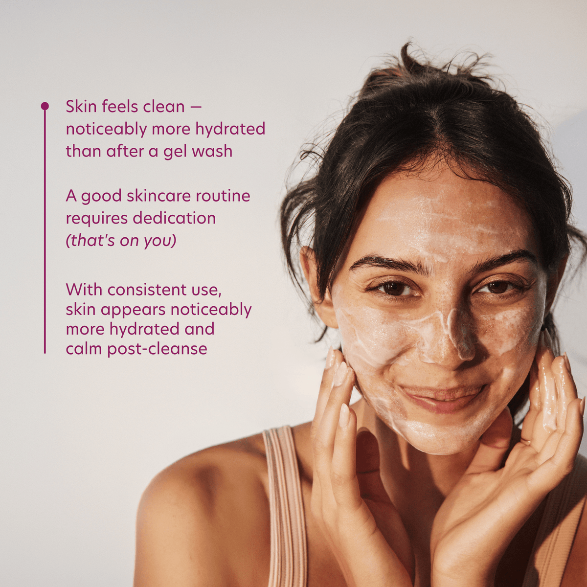 Tashmoo Amino Hydrating Milky Cleanser Retail IDF 