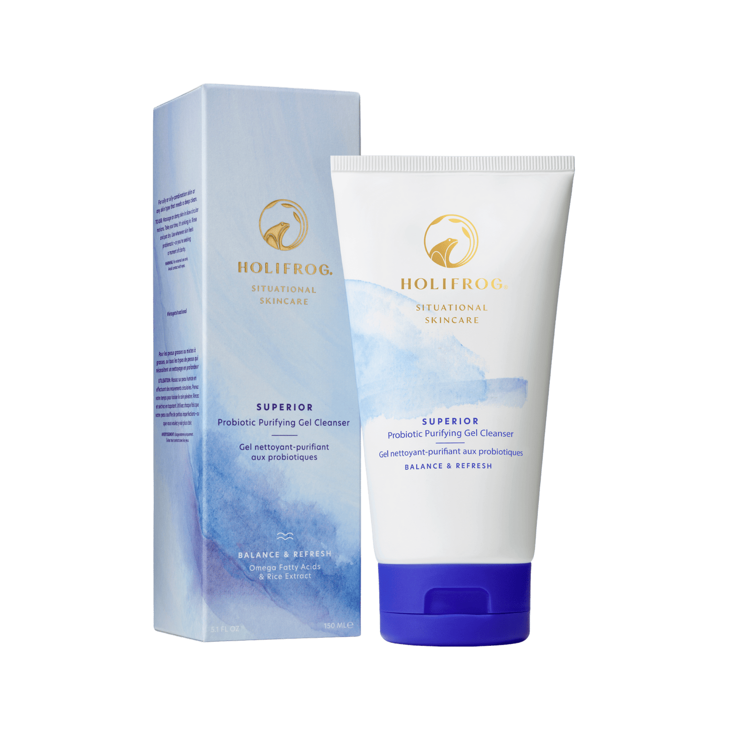Superior Purifying Omega + Probiotic Gel Cleanser Retail IDF 